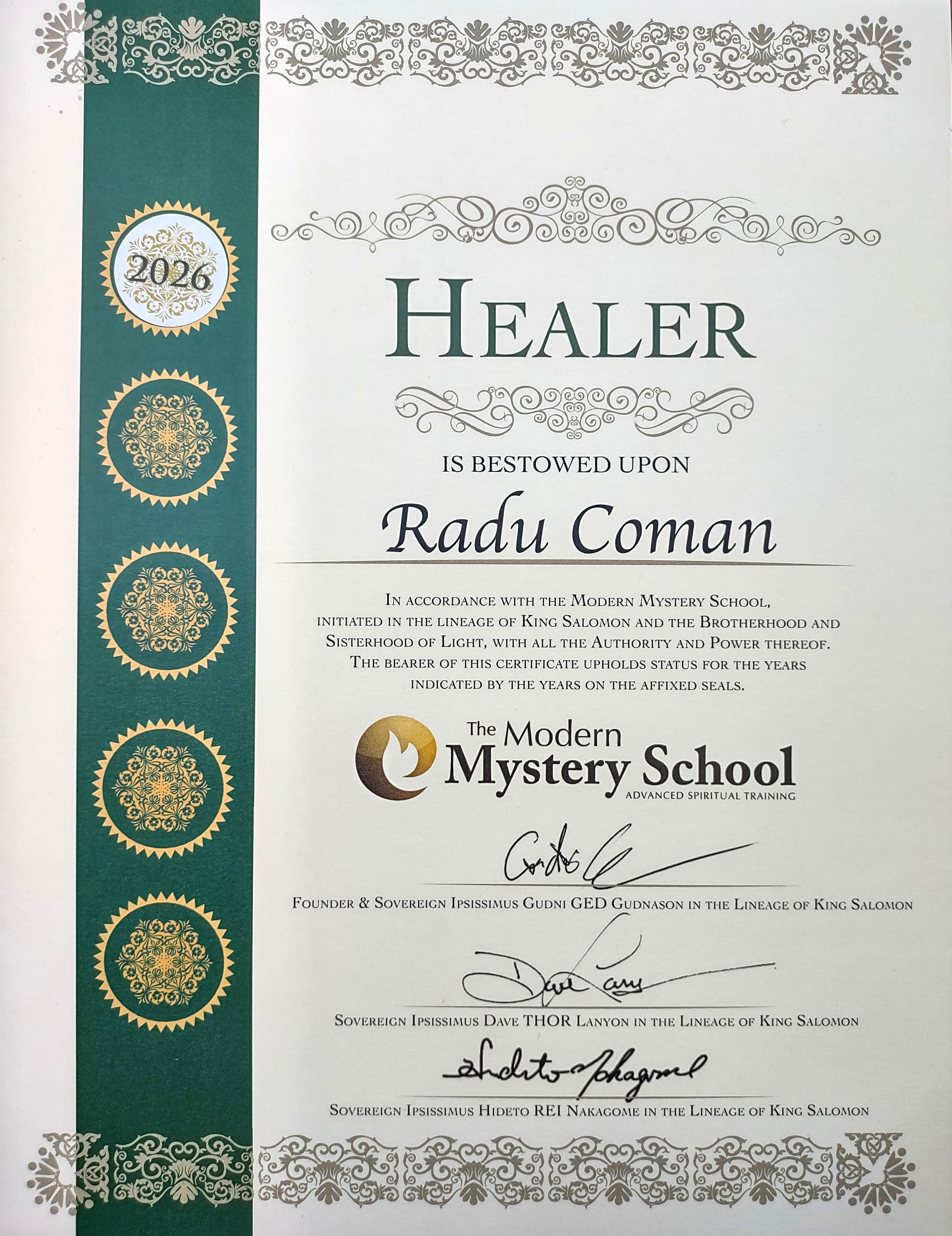 Life Activation Practitioner - Radu
